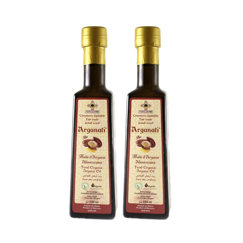 Organic Argane Oil 250mlx2