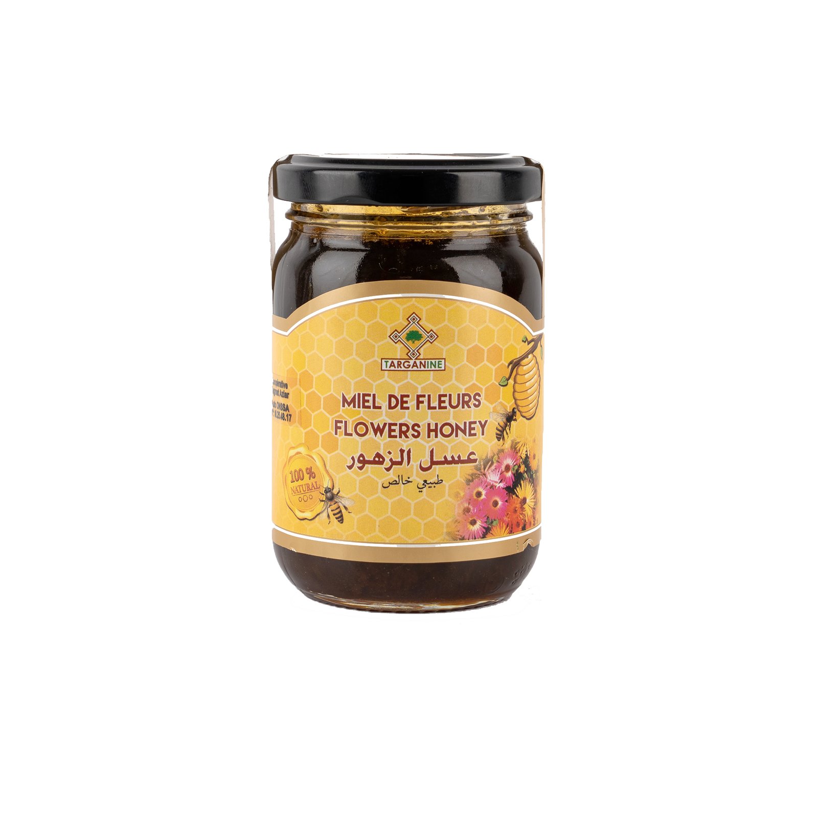 MULTI FLOWER HONEY 250g Targanine SHOP Multi flower honey 250g targanine shop