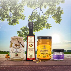 Organic Food Packaging Argan, Amlou honey And saffron