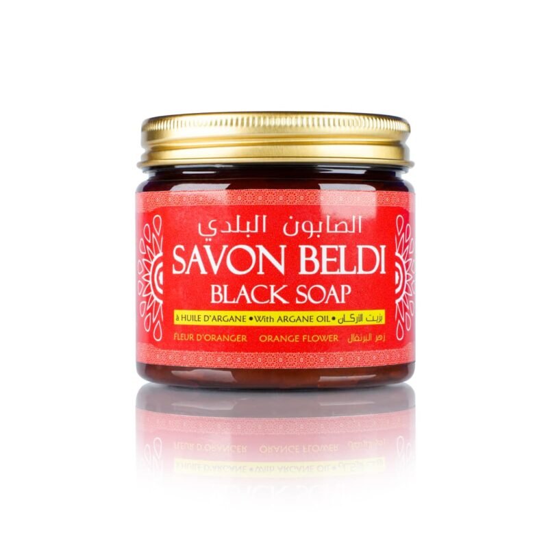 SAVON BELDI ARGANE A LA FLEUR D'ORANGER 200g