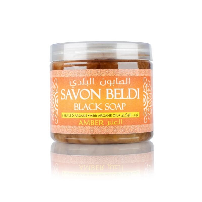 SAVON BELDI ARGANE A L'AMBRE 200g