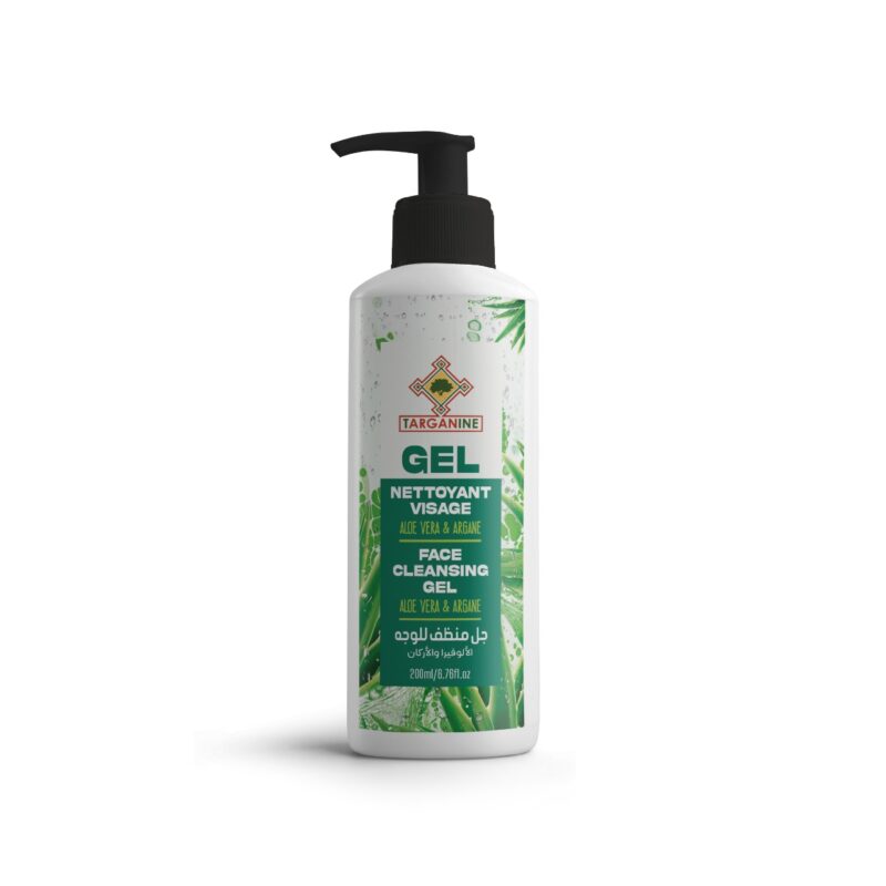 Gel nettoyant Visage a aloe vera et argane