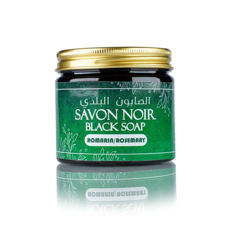 Black soap with rosemary 200g