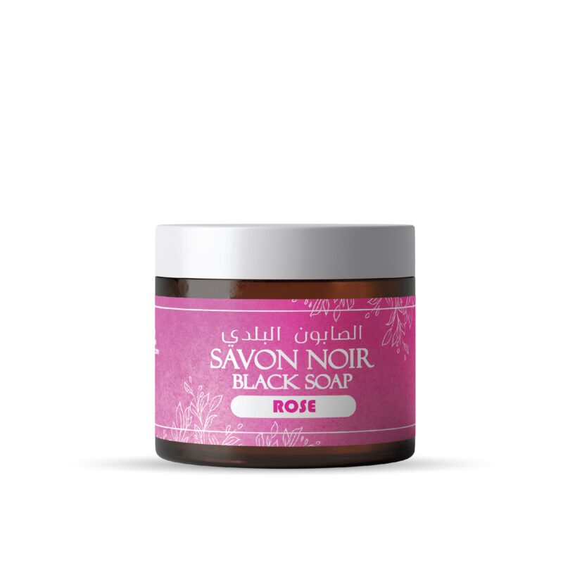 Savon Noir Aux Extraits de rose