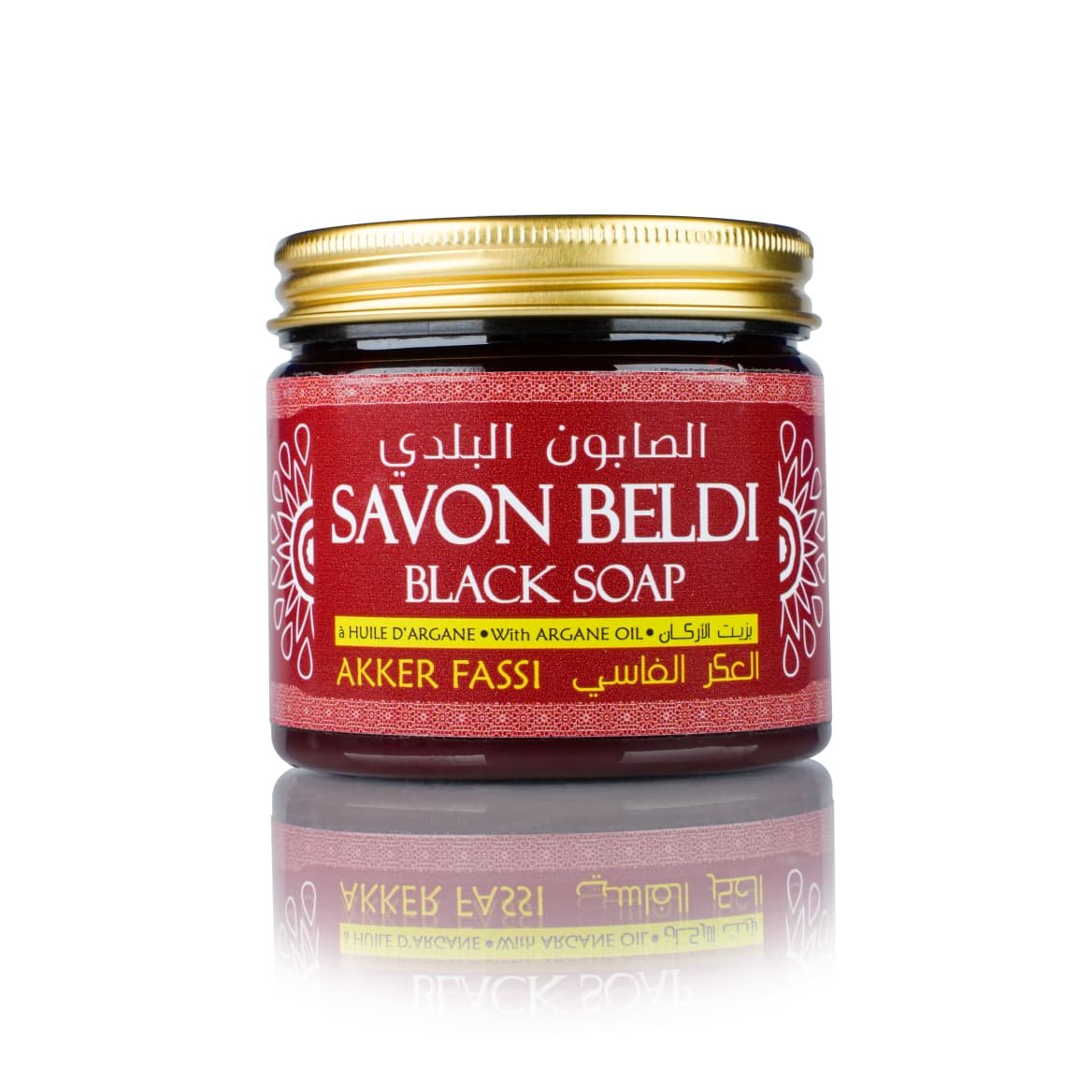 SAVON BELDI ARGANE A L'AKKER FASSI 200g